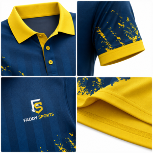 Custom Men's Quick Dry Sports <b>Polo</b> <b>Shirt</b> Breathable Sublimation Print Performance Golf Tennis Athletic Team Wear <b>Polo</b> T-<b>Shirts</b> - Product Image 4