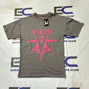 เสื้อยืดผู้ชายสไตล์สตรีทแวร์ ระบายอากาศได้ดี ไซส์ใหญ่ คอโอ พิมพ์ลายพัฟฟ์ สั่งซื้อขั้นต่ำน้อย - Product Image 1