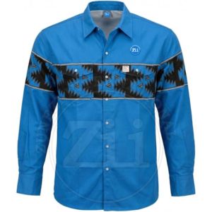 เสื้อเชิ้ตทำงานแขนยาวทนไฟ FR สำหรับงานเชื่อม ผู้ชาย น้ำหนักเบา 6.5 ออนซ์ ลายสก็อต ติดกระดุม เสื้อ FR 7 ออนซ์ - Product Image 2