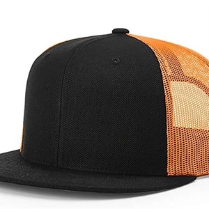 6-Panel 100% Polyester Wholesale trucker hat breathable Unisex Baseball Mesh Hat Cotton breathable <b>plastic</b> - Product Image 1