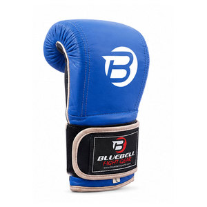 Gants de boxe en cuir de qualité professionnelle, légers, avec fermeture auto-agrippante réglable, pour l'entraînement au sac de frappe quotidien - Product Image 4