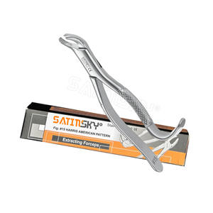 Instruments dentaires de base de qualité allemande Premium Manuel Power #16 Molaires inférieures Surgical Mart Forceps Outil d'extraction de haute qualité - Product Image 5