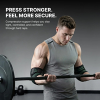 Bandes de compression élastiques pour coudes, idéales pour la musculation, le cross-training et le powerlifting – Soutien et protection pour les exercices en salle de sport