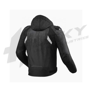Venta al por mayor personalizable hombres chaqueta de carreras de cuero genuino ropa deportiva a prueba de viento transpirable impermeable motocicleta Auto Racing - Product Image 2