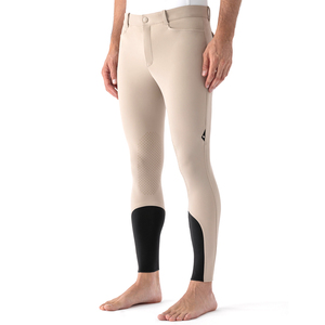 Pantalones de Montar a Caballo Unisex de Alta Calidad, Nuevo Estilo, Cintura Media, Asiento Completo con Agarre de Silicona, Botones, Poliéster/Nailon Ecológico - Product Image 1