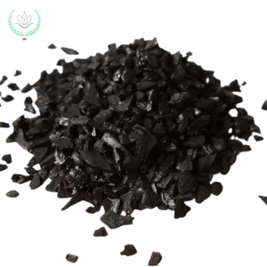 Charbon actif granulaire de coque de noix de coco fabriqué en Inde pour la filtration de l'eau et l'utilisation comme additif pétrolier. - Product Image 1