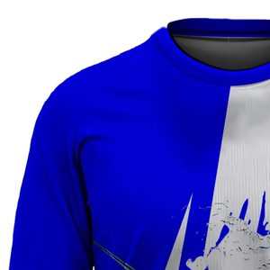 เสื้อตกปลาแซลมอนพรีเมียม เสื้อผ้าสำหรับกิจกรรมกลางแจ้ง ระบายความชื้นได้ดี รับปักลายตามสั่ง พิมพ์ลายสกรีน ผู้ผลิตขายส่งแบบ OEM - Product Image 3