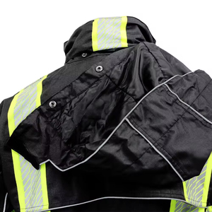 OEM Professional <b>Work</b> Clothing Custom Label Durable Safety Apparel Polyester Hi Visibility <b>Waterproof</b> Heavy Duty Jacket Trouser - Product Image 5