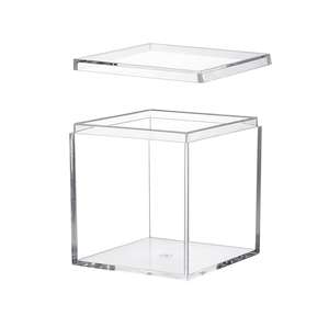 Top Rated Acrylic Display Storage <b>Box</b> & Kitchen Storage Dry Fruit Multi Purpose Clear Utility <b>Box</b> for Jewelry & <b>Makeup</b> Organizer - Product Image 5