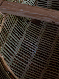 Panier en bambou Sakura fait main, tissé, décoratif, organisateur de rangement, fournisseur en gros du Vietnam - Product Image 6