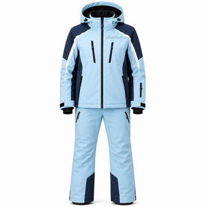 Traje de Esquí Personalizado OEM ODM para Hombre, Traje de Snowboard Impermeable, Chaqueta y Pantalones de Nieve Transpirables para Invierno, Ropa de Esquí para Exteriores - Product Image 1