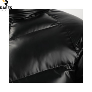 Industry Standard Nylon <b>Puffer</b> <b>Jacket</b> Long Lasting Quality Top Selling Shiny <b>Crop</b> <b>Puffer</b> <b>Jacket</b> Custom Logo Printing Factory - Product Image 2