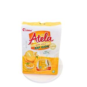HALAL ISO ATELA Corn Crispy Crackers 228G Salty Sweet Taste <b>Sachet</b> Box Packaging FMCG Product Vietnam Good Price - Product Image 1