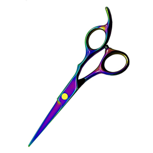 Ensemble de ciseaux de barbier professionnels en acier inoxydable et céramique, personnalisables, pour la coiffure à domicile - Ciseaux à effiler pour droitiers - Product Image 3