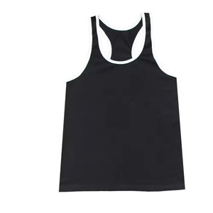 High Quality <b>Men's</b> Sleeveless <b>Singlets</b> Oversized Blank Tshirt Custom Logo Fitness Sports Plus Size <b>Men</b> Gym Tank Top - Product Image 3