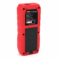 Medidor de Distancia Láser Industrial UNI-T LM80VS con Activación por Voz, Precisión de 2.0mm, Rango de 0.05-80m, CLASE 2, 99 Grupos de Registro Histórico