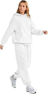 <b>Women's</b> Oversized Hoodie Tracksuit Set Premium Fleece Hoodie <b>Jogger</b> Set For <b>Women</b> <b>Women's</b> Athleisure Hoodie And Sweatpants Set - Product Image 4