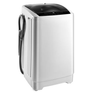 Lavatrice Portatile da 1.3 Cu.ft con Display LED, Cesto in Acciaio Inox, 8 Programmi di Lavaggio, 6 Tempi di Lavaggio Regolabili, Alimentazione Manuale - Product Image 6