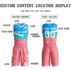 Uniforme de Baloncesto Personalizado con Impresión OEM, Transpirable, Antibacterial, Anti-UV, de Secado Rápido, Ropa Deportiva de Poliéster para Verano e Invierno para Hombre - Product Image 4