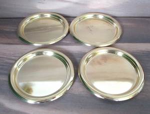 Handcrafted Decorative Metal Coasters With Vintage Design For Dining Room Kitchen Counter And <b>Coffee</b> <b>Table</b> - Product Image 3