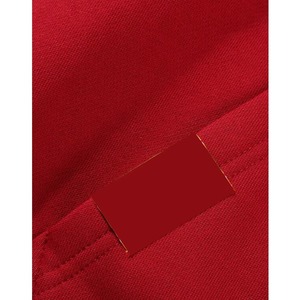 Sweat à capuche rouge avec effet de feu – Sweat-shirt à capuche unisexe avec imprimé graphique flamme pour hommes et femmes, streetwear tendance - Product Image 5