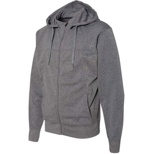 Vêtements de sport tendance pour hommes, sweat à capuche zippé, veste à capuche extensible, confortable pour la gym, la course à pied et l'entraînement. - Product Image 4