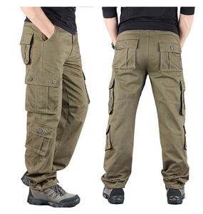Pantalones cargo personalizados OEM para hombre, pantalones casuales con cintura elástica, pantalones deportivos tipo jogger con bolsillos, Haus Industries - Product Image 6