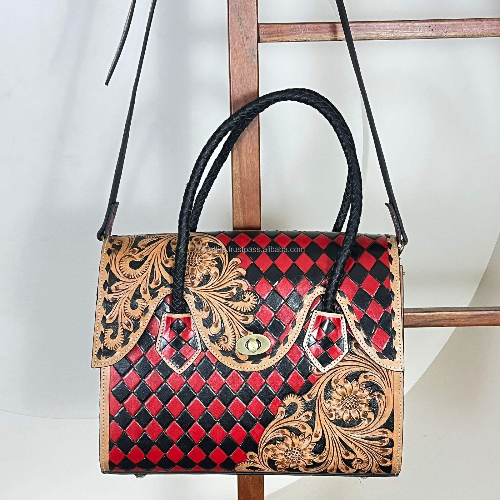 Black & Red Checkered