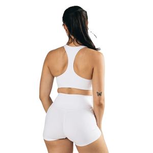Sujetador deportivo para mujer con estampado de logotipo personalizado, ropa deportiva de gimnasio de alta calidad con espalda descubierta para verano - Product Image 5