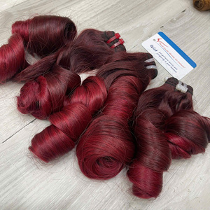 Extensions de cheveux bouclés volumineux en cheveux vierges de qualité supérieure, cheveux vietnamiens SDD, nouvelle usine - Product Image 5