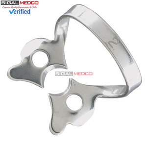 Pince d'isolement dentaire manuelle en acier inoxydable allemand de qualité chirurgicale pour le barrage dentaire, pour la chirurgie générale - Product Image 5