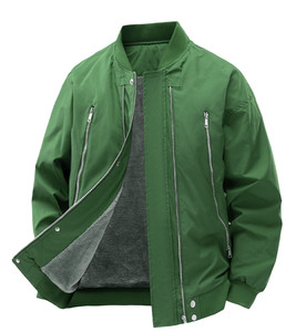 Bomber <b>Jacket</b> For <b>Man</b> Custom New Design <b>Canvas</b> Fabric Winter Outdoor <b>Jacket</b> Wholesale Price Comfortable <b>Men's</b> Bomber <b>Jacket</b> - Product Image 4