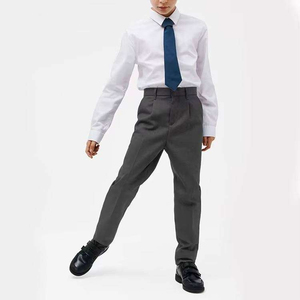 Ensemble d'uniformes scolaires pour enfants en gros – Chemises décontractées personnalisées, design estival confortable, parfaites pour l'uniforme scolaire quotidien des enfants - Product Image 6