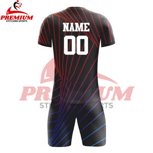 Ensemble de maillots de football, tenue de football complète, costumes de football pour adultes et enfants, uniforme de football personnalisé, prix de gros, vêtements d'équipe personnalisés - Product Image 2