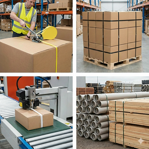 Sangle de cargaison en PP en vrac 15 mm x 0,8 mm x 1000 m – Rouleau d'emballage manuel écologique résistant à l'eau - Product Image 6