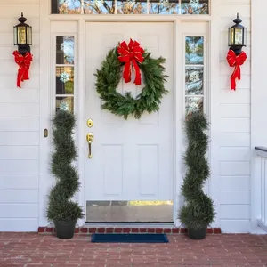 Albero di Cedro Artificiale a Spirale di Alta Qualità da 3 Piedi, Pianta Finta per Interni/Esterni con Vaso Pre-Incorporato - Product Image 5