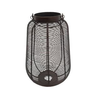 Lanterne suspendue décorative de luxe pour la maison, design attrayant, grande taille, finition rose brillant, revêtement poudré, en métal. - Product Image 4