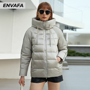 Wholesale Hooded Winter <b>Coat</b> Women Outwear Trend Jacket Short <b>Parkas</b> Padded Casual Fashion <b>Waterproof</b> Eco-Friendly High Quality - Product Image 1