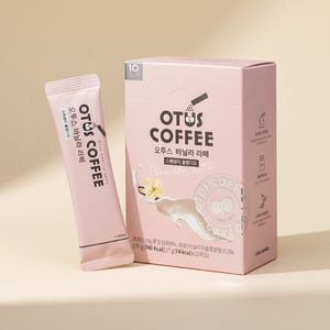 กาเบียน กาแฟลาเต้รสวานิลลาสำเร็จรูป กลิ่นหอมหวาน พร้อมผงกาแฟคั่วบดละเอียดคุณภาพระดับมืออาชีพ แบบแท่ง - Product Image 1