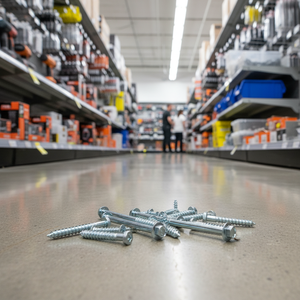 Class 4.8 & 6.8 Zinc Plated Carbon Steel Hex Head Partial Thread Lag <b>Screws</b> M6-M12 Metric/Inch DIN/ANSI Standard PDC Model 13 - Product Image 1