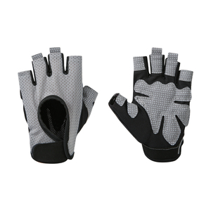 Sporty Pink and <b>Black</b> <b>Fingerless</b> Bike <b>Gloves</b> Wrist Length Breathable PU Touchscreen Eco-Friendly Four Seasons Outdoor Use - Product Image 6