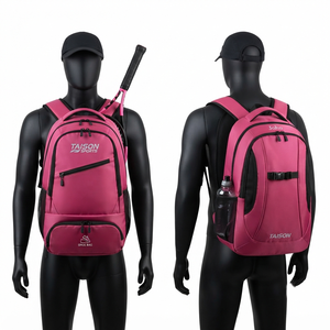 กระเป๋าเทนนิส TAISON SPORTS 168 GSM Heather PU ขนาด 30-40 ลิตร สีน้ำตาลดำ พร้อมโลโก้แบบรีดร้อน  กระเป๋าเป้สะพายหลังคุณภาพพรีเมียม - Product Image 6