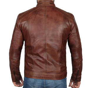 Chaqueta de Cuero de Invierno de Alta Calidad y Venta Caliente, Diseño Personalizado, Corte Ajustado - Product Image 4