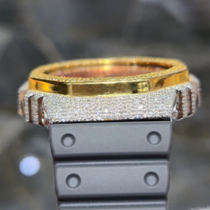 Reloj de Lujo Shreeji Jewels con Movimiento Automático Mecánico de Acero Inoxidable, Diamantes Naturales y Moissanita VVS de Alta Calidad, con Alarma GPS - Product Image 4