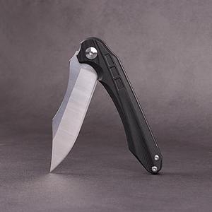 Cuchillo Táctico Personalizado al por Mayor, Cuchillo de Defensa Personal para Camping y Uso Diario, con Mango Antideslizante de G10 Negro - Product Image 5