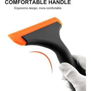 Piccolo raschietto in silicone per porte in vetro, finestre e specchi da bagno, raschietto in silicone multiuso per auto - Product Image 3