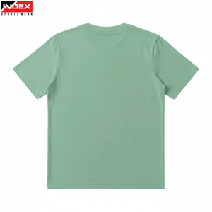 Camiseta Deportiva de Alto Rendimiento Color Verde Salvia, Transpirable, de Secado Rápido, para Gimnasio y Fitness, Marca INDEX - Product Image 3