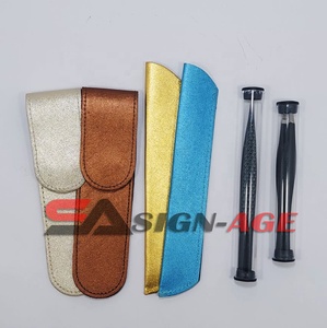New Design Black Mega Volume Lash Tweezers Fine <b>Boot</b> Eyelash Extension Tweezers Light With Private Logo - Product Image 5