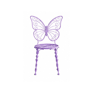 Green Metal <b>Dining</b> Chair with Leaf Design Traditional Outdoor Furniture Stable Frame Antique Style Home Decor - Product Image 5