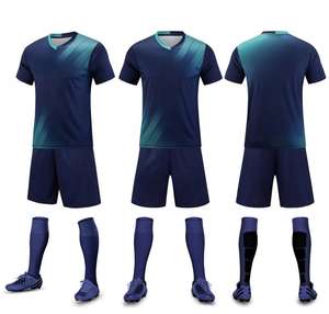 Conjunto Deportivo de Fútbol de Manga Corta para Adultos, Ropa de Entrenamiento de Verano para Estudiantes y Hombres, Conjunto para Juego y Entrenamiento - Product Image 6